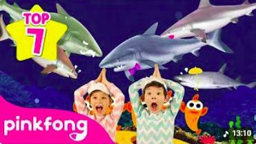 TOP7 Baby Shark Dance Songs Animal Song Doo Doo Doo Pinkfong Official смотреть онлайн