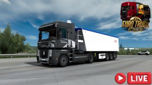 🔥 #ETS2 🌃 Ночной экспресс на Renault Magnum DXi !!