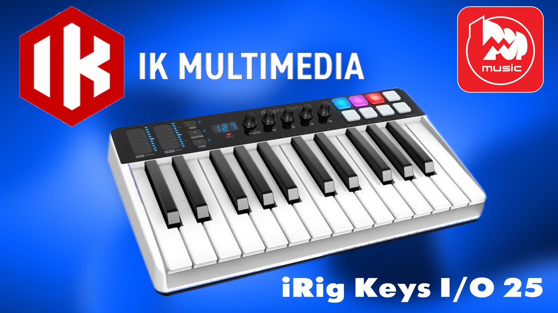 Клавиатура и звуковая карта в одном? Обзор  IK Multimedia  iRig Keys I/O 25