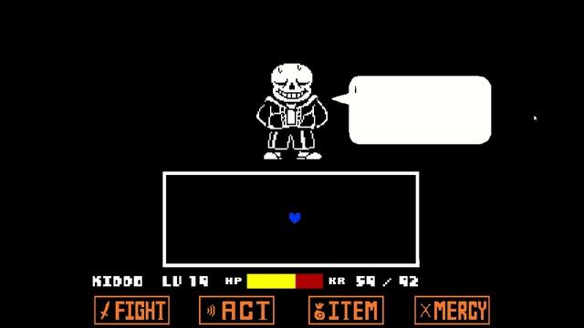 Прошёл санса в игре "Undertale" смотреть онлайн
