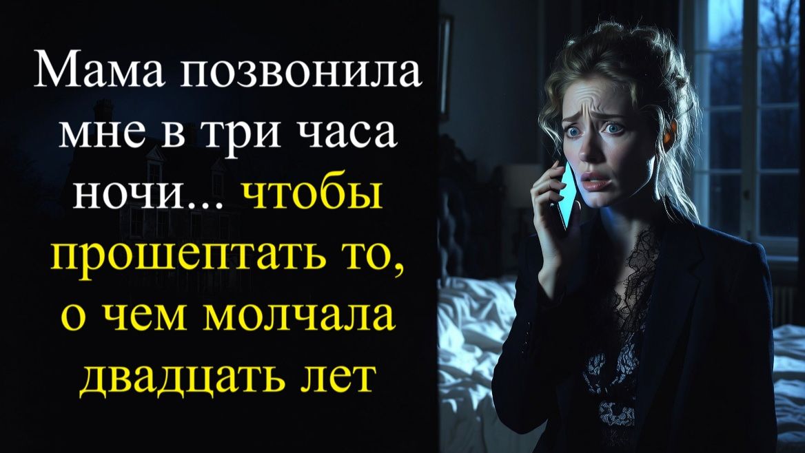 Мама позвонила мне в три часа ночи... чтобы прошептать то, о чем молчала двадцать лет