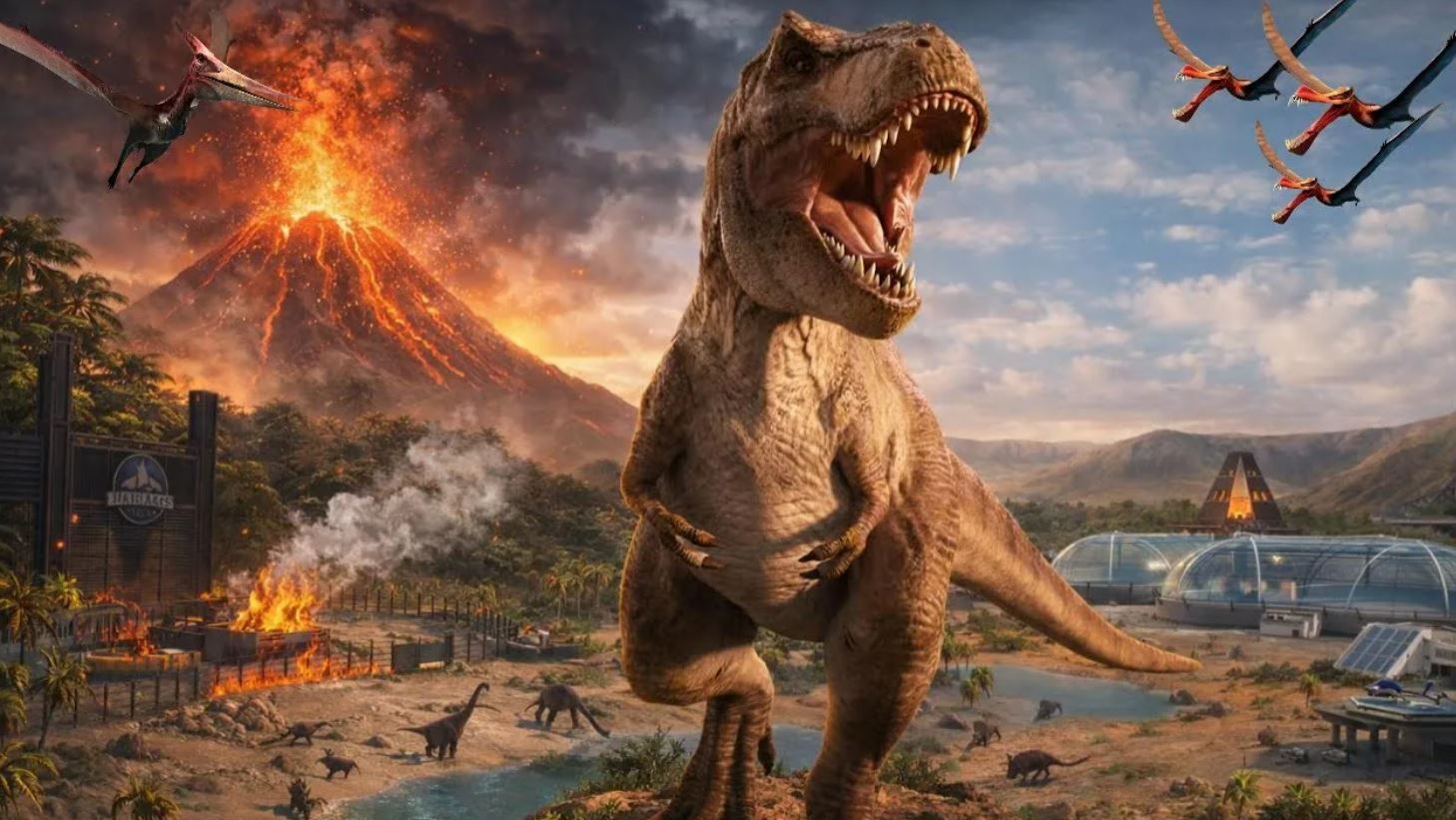 Вышло расширение Rebirth для Jurassic World Evolution 3 смотреть онлайн