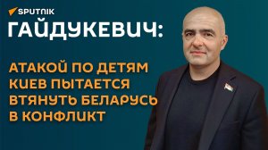 Гайдукевич: атакой по детям Киев пытается втянуть Беларусь в конфликт