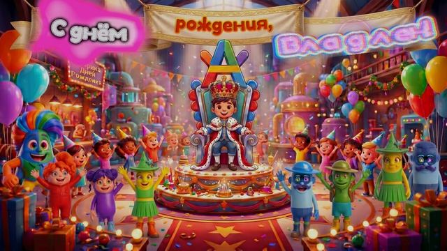 Владлен, с днём рождения!