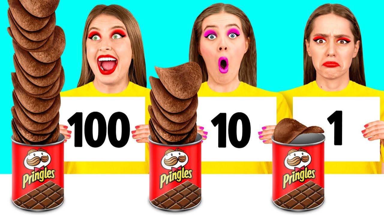 100 Слоев Еды Челлендж # Съедобная Битва от Fun Challenge смотреть онлайн