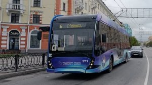 Мурманск. На троллейбусе №4 с севера на юг