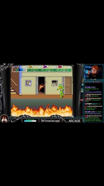 Teenage Mutant Ninja Turtles: The Arcade Game Longplay  #retrogaming #retrogames #snes #retro #sega