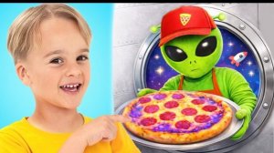 🍿 Дети заказывают еду за $1 доллар — Весёлая история для детей