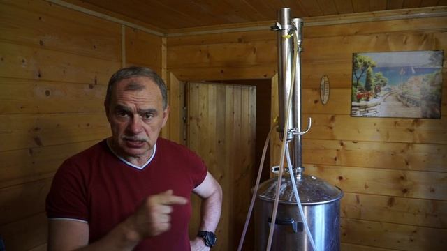 Первый перегон сахарной браги