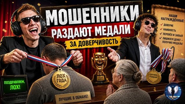 Раздача медалей гражданам.Телефонные аферисты смотреть онлайн