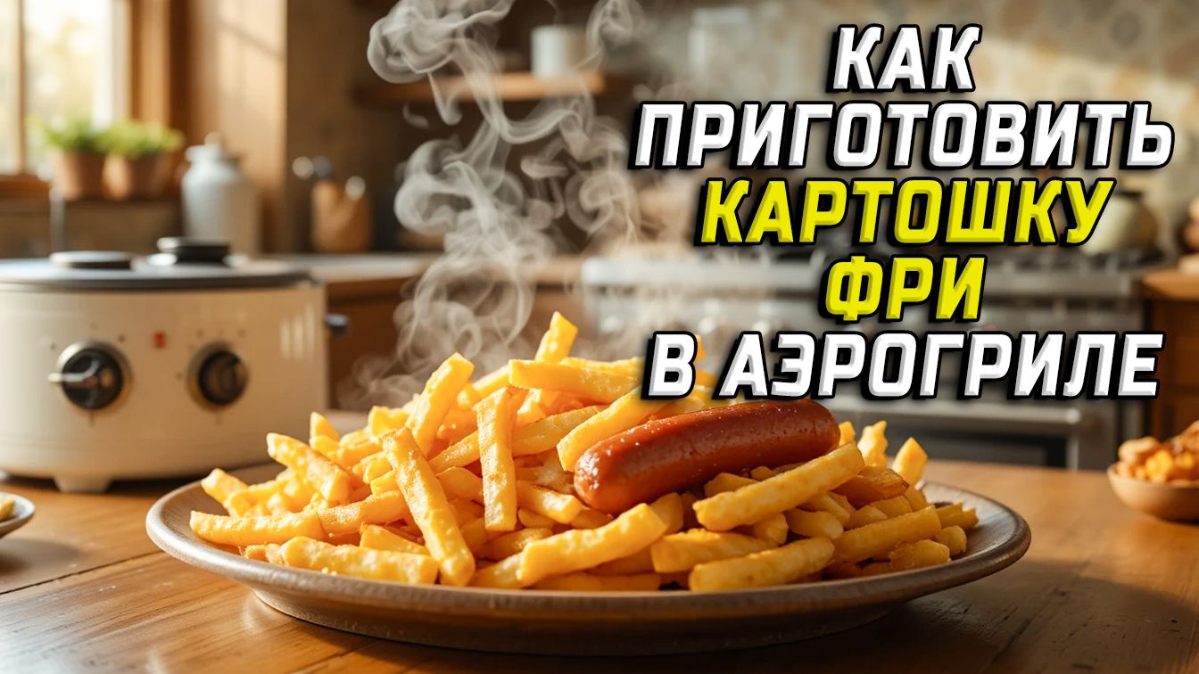 Как приготовить картошку фри в аэрогриле