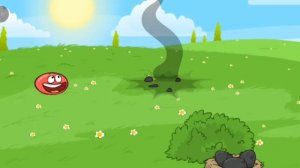 Вторая катсцена в игре Red ball 4 // Зелëные холмы