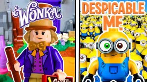 Воссоздаю ПОПУЛЯРНЫЕ ФИЛЬМЫ и МУЛЬТФИЛЬМЫ из LEGO !