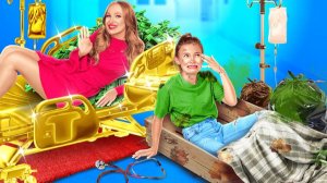 Богатая vs бедная в больнице: чьё преображение лучше? 😱