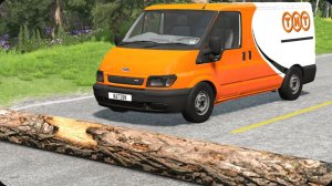 Автомобили против упавших деревьев — BeamNG Drive — 🔥 ULTIMATE Edition: Компиляция