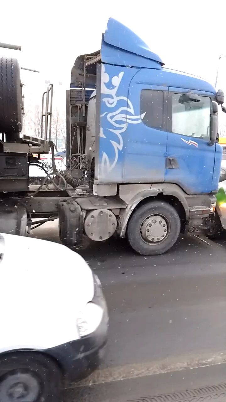 Авария на Володарском мосту.