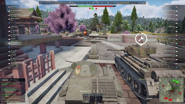 War Thunder. Бой №41. Япония. Превосходство. Верх. Поражение.