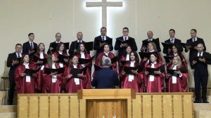 Хор «Бог мой Ты скала моя» 14.06.26г