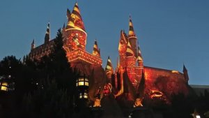 4. UNIVERSAL  Продолжение)🌎 Водный мир, Кунг Фу Панда, Гарри Поттер и лазерное шоу в Хогвартсе ✨