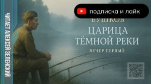 Александр Бушков  «Царица тёмной реки»  вечер первый  читает Алексей Зеленский
