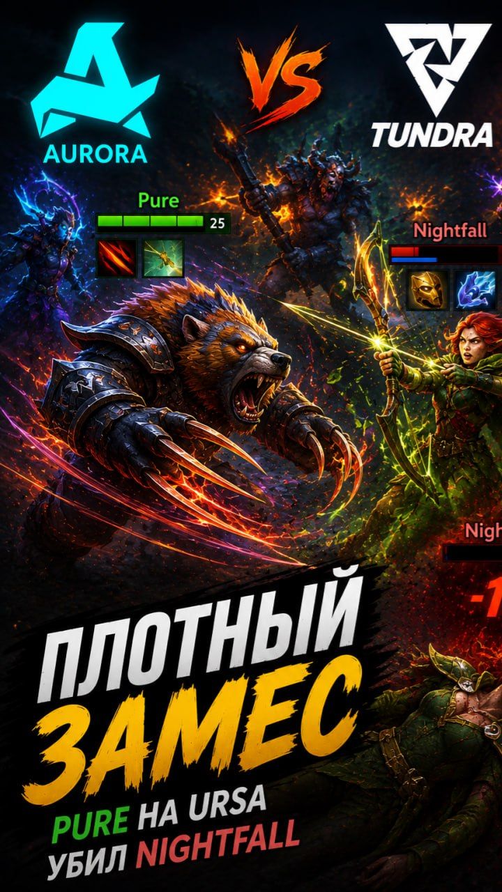 Драка на грани! Nightfall врубает БКБ и Шиву, но падает в конце замеса под крики pasanbl