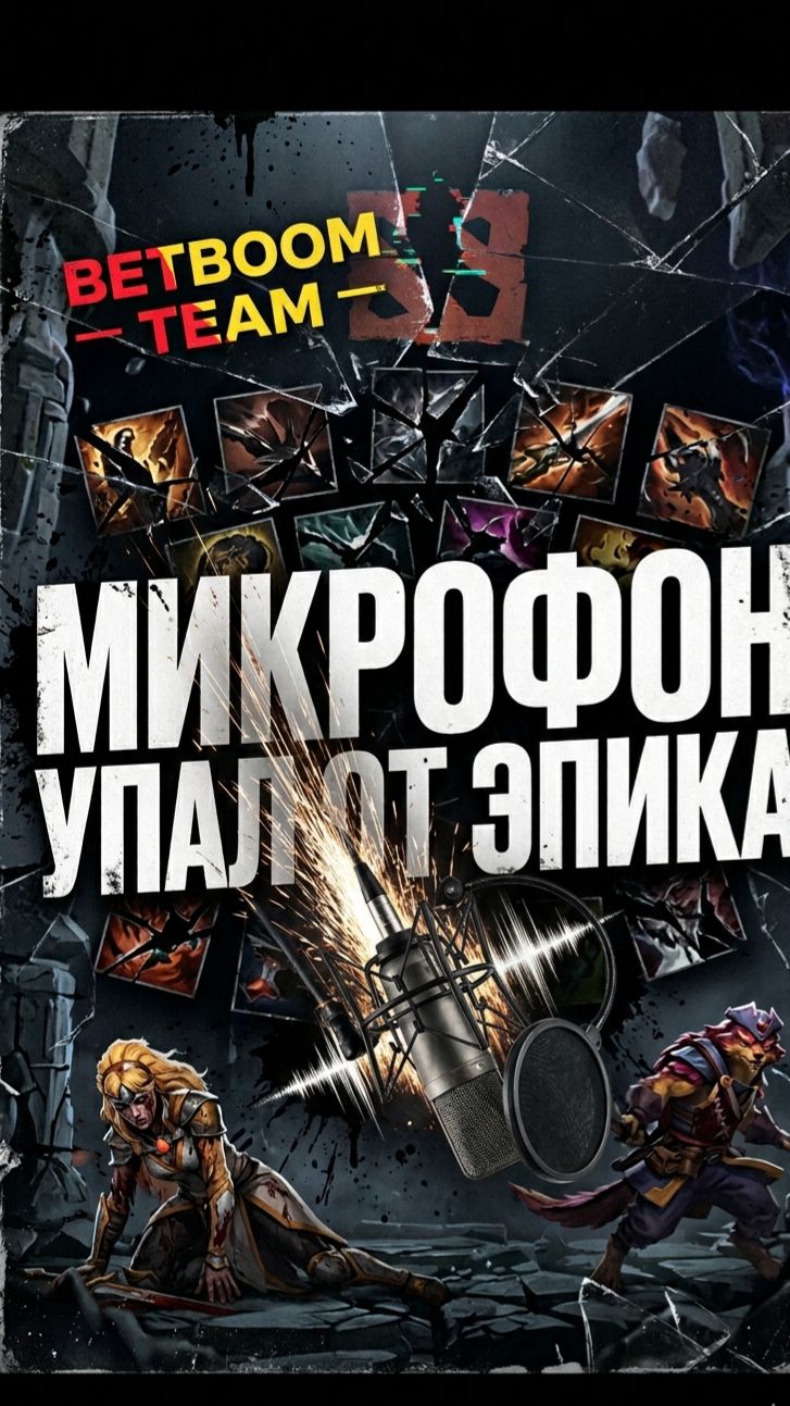МИКРОФОН В ХЛАМ! gpk~ и BetBoom Team оформляют жесткий вайп в Dota 2