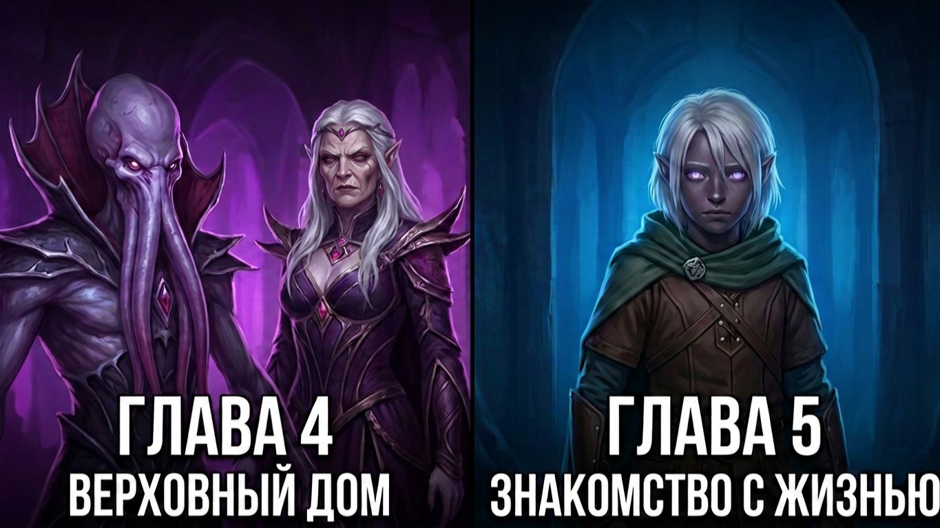 Темный эльф Отступник Глава 4 и 5
