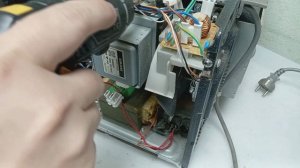 ремонт микроволновой печи samsung, горит свч предохранитель