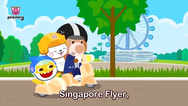 Baby Shark Explores Singapore with Pakcik and Merli смотреть онлайн