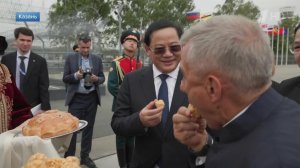 Чак-чак перед саммитом: кадры встречи гостей АСЕАН в аэропорту Казани.
