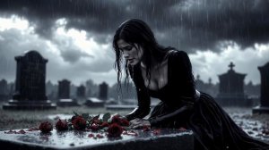 Roses In The Rain - Dark Gothic Trance Rock _ Emotional Female Vocals 4K