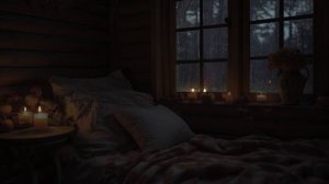 Уютный шум дождя для глубокого и комфортного сна 🌧️