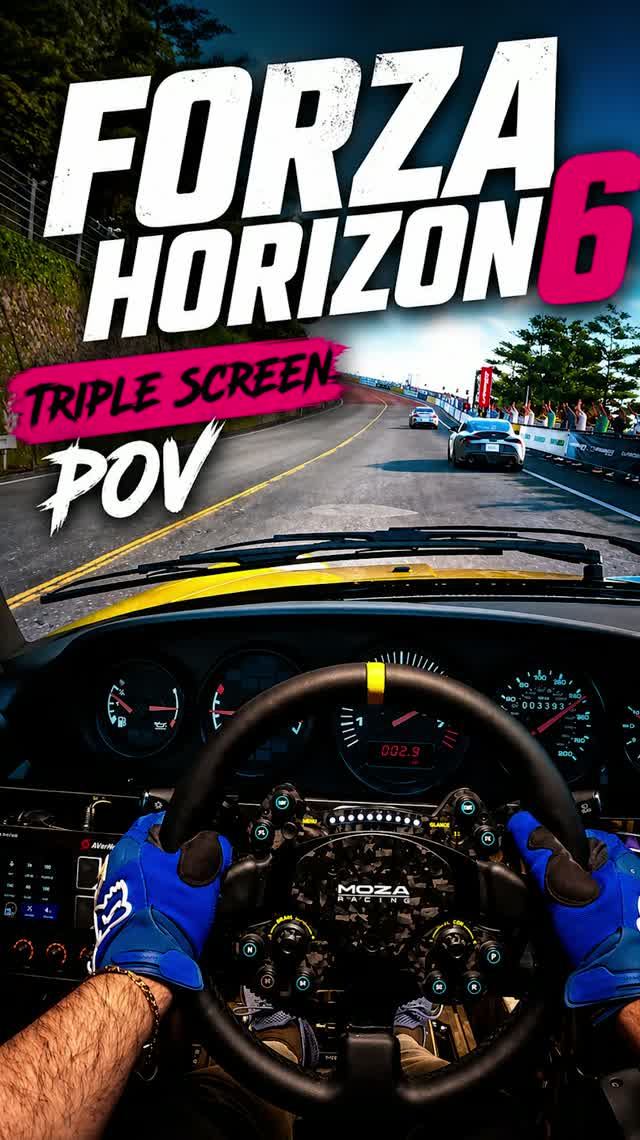 Forza Horizon 6 и Triple Screen 🤯