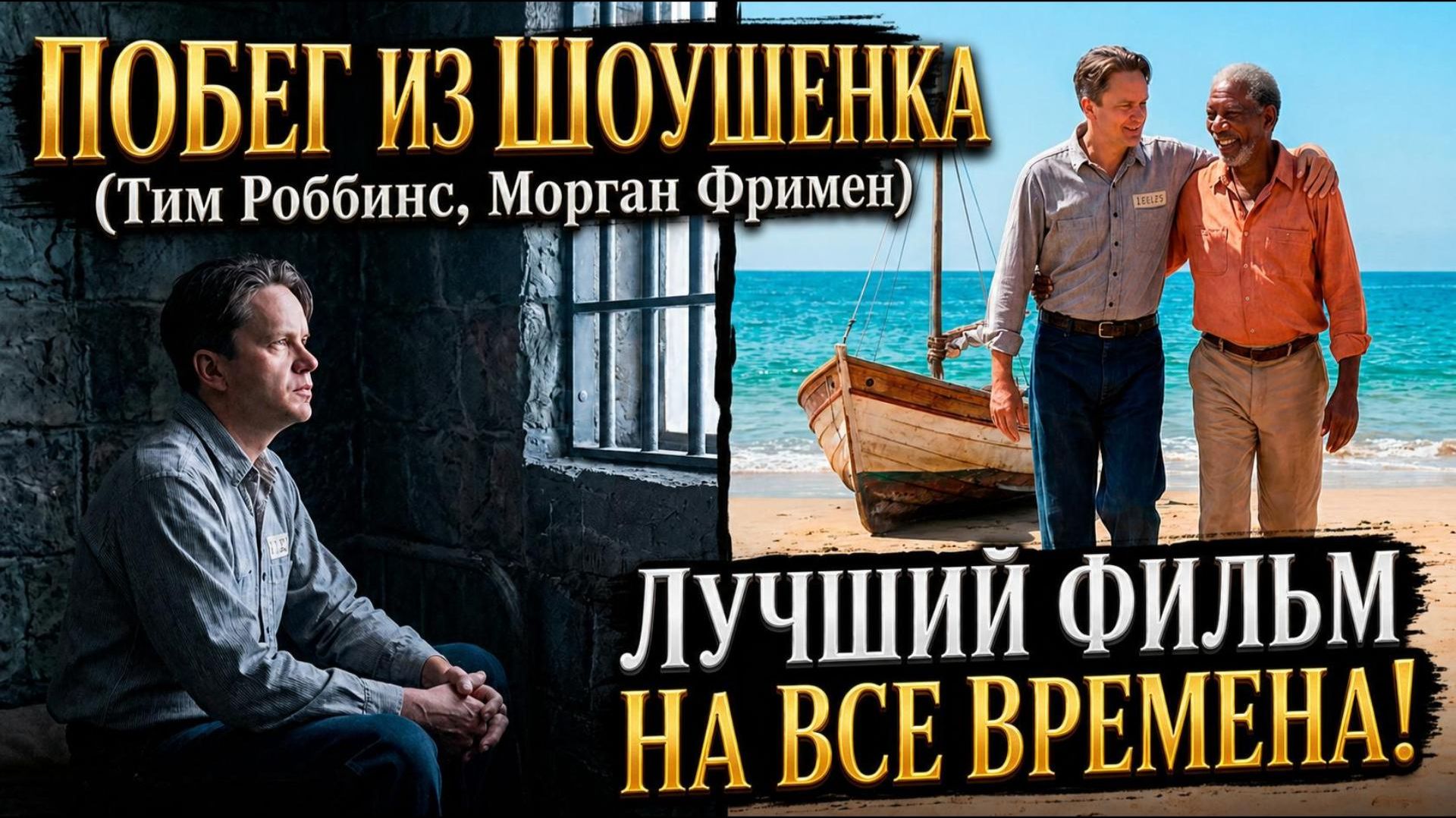 "ПОБЕГ ИЗ ШОУШЕНКА" - лучший фильм всех времён!