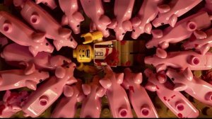 Lego Свиньи-убийцы (анимация стоп-кадра)