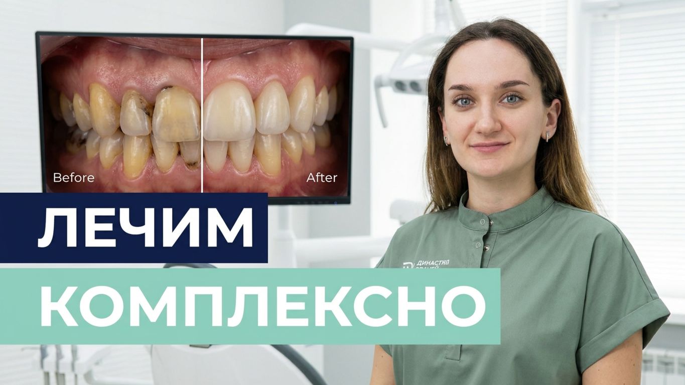 🦷 «Один врач — все этапы лечения. От реставрации до имплантации»