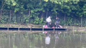 Утро на водоёме.Поимка Карпа