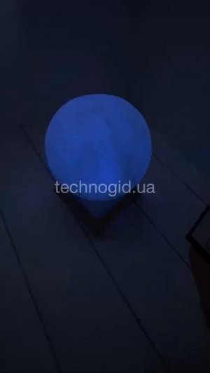 Настольный Светильник луна Magic 3D Moon light touch control￼ 15см