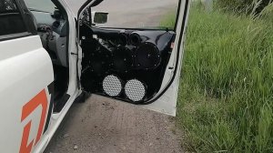 Демонстрация работы с близкого, расстояния ход динамиков Phoenix Sport 200 от компании DL audio
