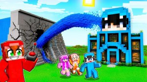 ЗАТОПИЛ БАЗУ ДРУГА И СЛОМАЛ ЕГО МИР В MINECRAFT