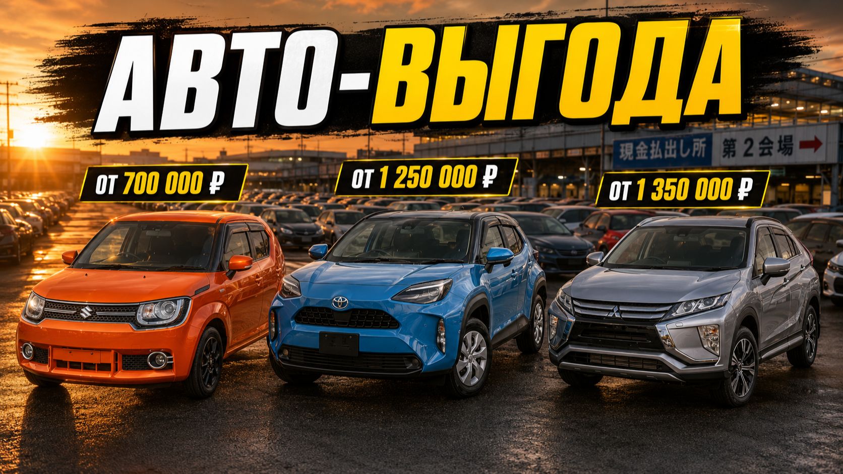 Кроссоверы и семейные авто ДО 1,5 МЛН — реальные варианты на аукционе в Японии⚡Под заказ и в наличии смотреть онлайн