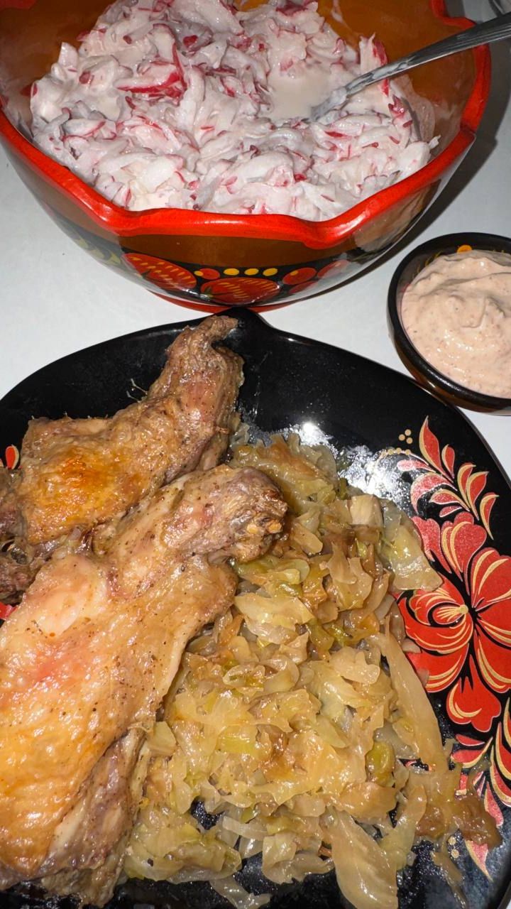 Кура с капусткой. смотреть онлайн