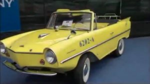 #1222. АВТОМОБИЛЬ АМФИБИЯ РЕТРО AMFICAR 1961 (АВТО БЛОГ 2014)