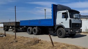 Продам: МАЗ-6303 бортовой, дв.ЯМЗ-238Д турбо (330л.с.) + Прицеп СЗАП-8357. Состояние Отличное !!!