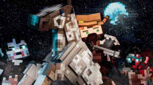 ЭТУ НОЧЬ МЫ НЕ ПЕРЕЖИВЁМ - Зомби Апокалипсис - Minecraft Сериал / День 2(перезалив)