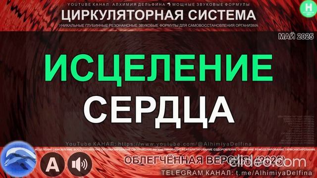 ГЛУБОКОЕ ИСЦЕЛЕНИЕ И ОЧИЩЕНИЕ СЕРДЦА  Здоровый Ритм и Проводящая Система