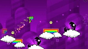 Прохождение уровня Geometrical Dominator (Harder) в игре Геометри Даш