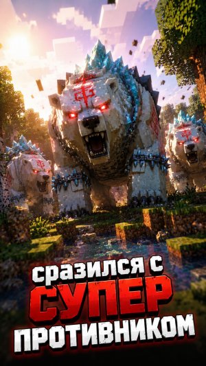 сразился с супер противником