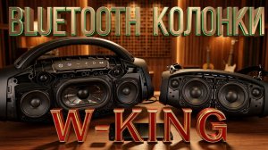 ОБЗОР ДВУХ ГРОМКИХ БАСИСТЫХ Bluetooth колонок W-King X10 и X20S. Сравнение и как бесить окружающих