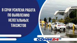В Сочи усилена работа по выявлению нелегальных таксистов
